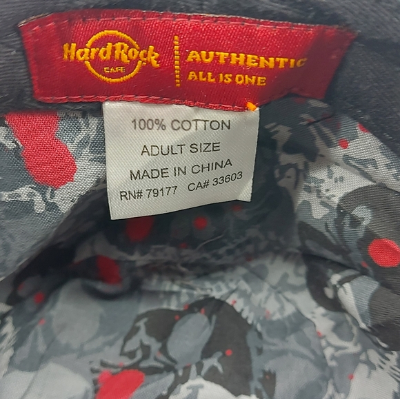 Hard Rock Cafe Fedora Hat - Picture 6 of 7